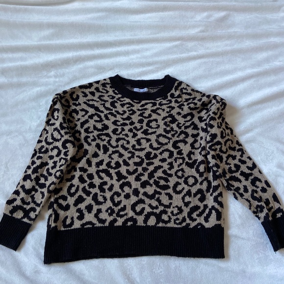 Dex leopard print sweater - Picture 1 of 3